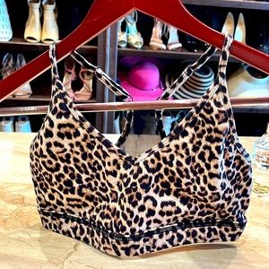 ZYIA Leopard Brilliant Mesh Bra